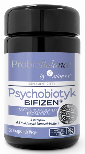 ProbioBALANCE, Psychobiotyk BIFIZEN 6,5 mld x 30 vege caps..jpg